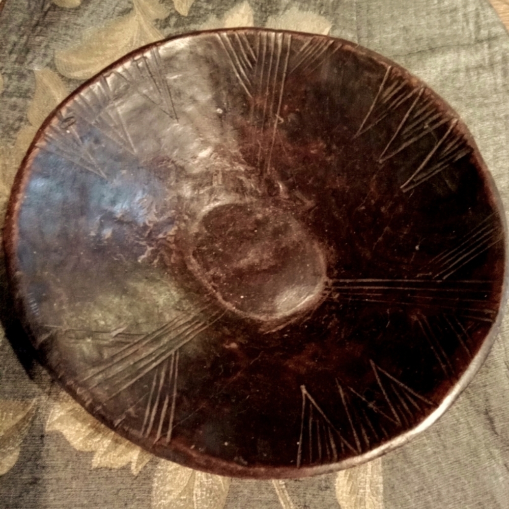 ETHIOPIAN WOODEN BOWL